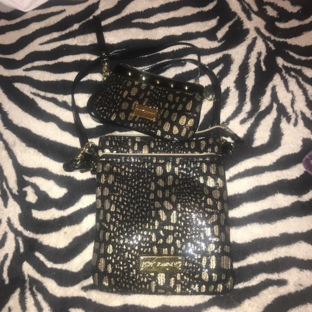 Betsey Johnson Purse and matching wallet